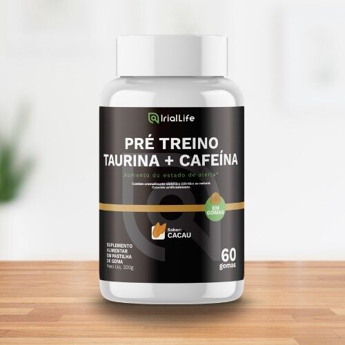 Pré- Treino Taurina + Caféina (Em Goma)